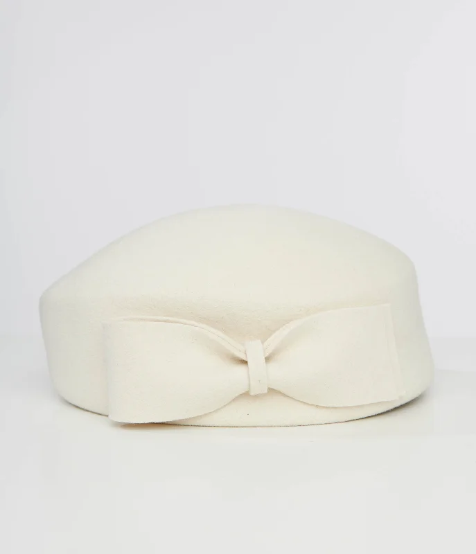 1940s-cream-bow-beret