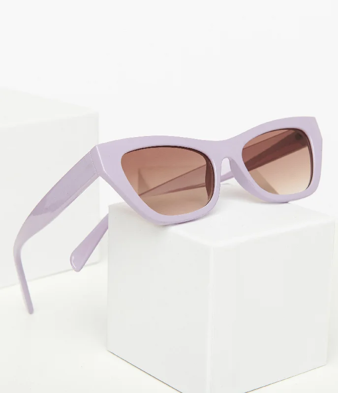 1950s Purple Cat Eye Sunglasses