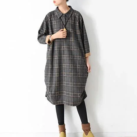 2016-winter-dull-grey-shirt-dresses-women-plus-size-baggy-dress