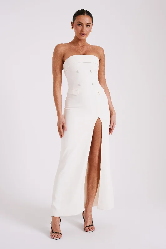 abbie-strapless-suiting-maxi-dress-ivory