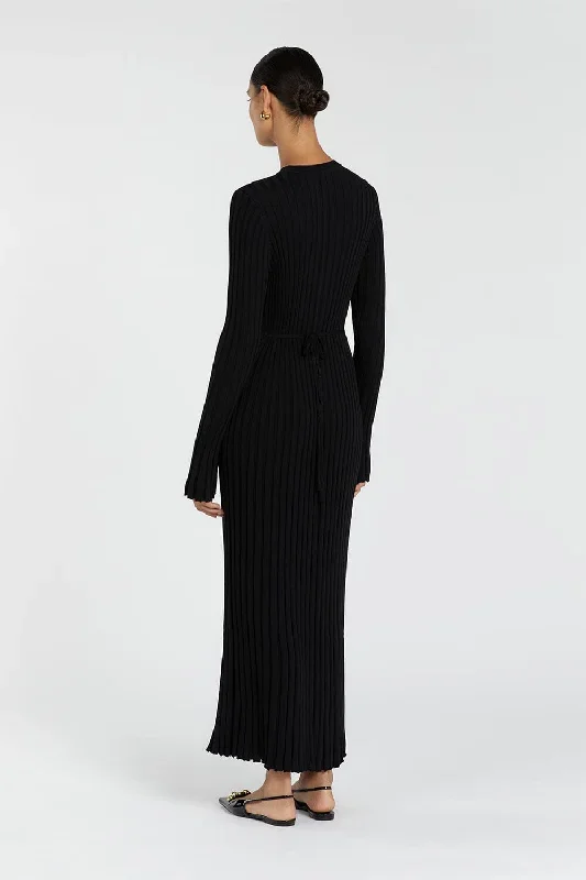 ada-black-long-sleeve-midi