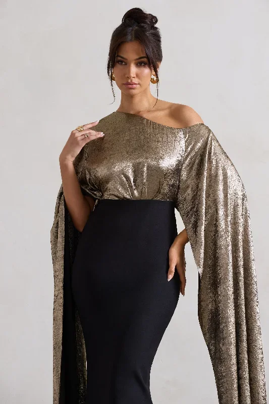 alura-black-gold-metallic-asymmetric-cape-maxi-dress-cl131002002