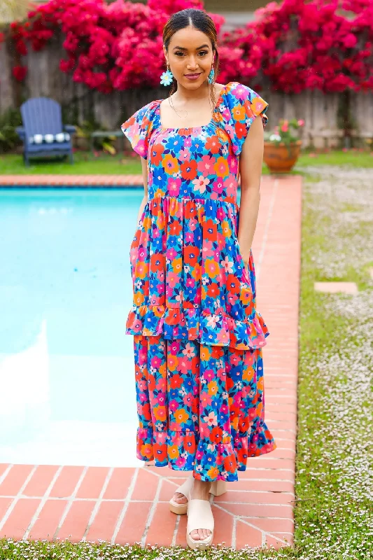 aqua-floral-print-square-neck-tiered-ruffle-maxi-dress