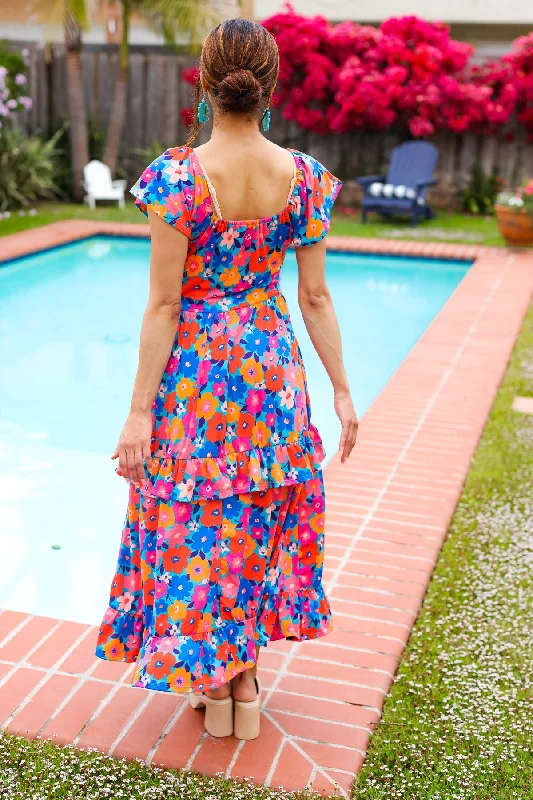 aqua-floral-print-square-neck-tiered-ruffle-maxi-dress