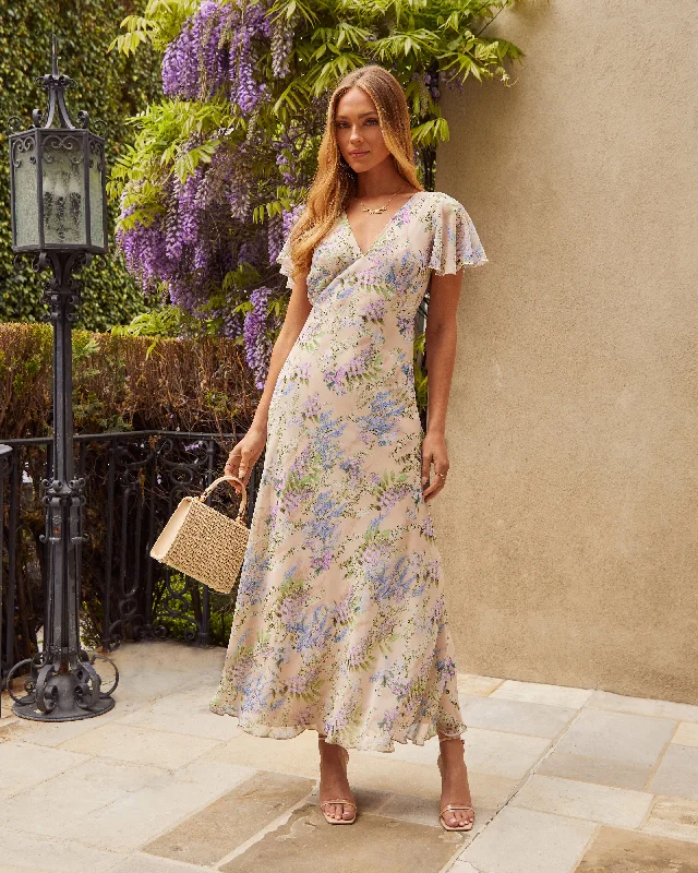 best-dressed-ruffle-sleeve-floral-maxi-dress