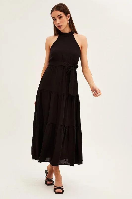 black-halter-neck-maxi-dress-dd12252-f-1