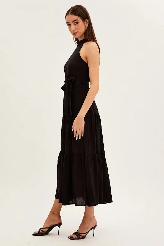 black-halter-neck-maxi-dress-dd12252-f-1