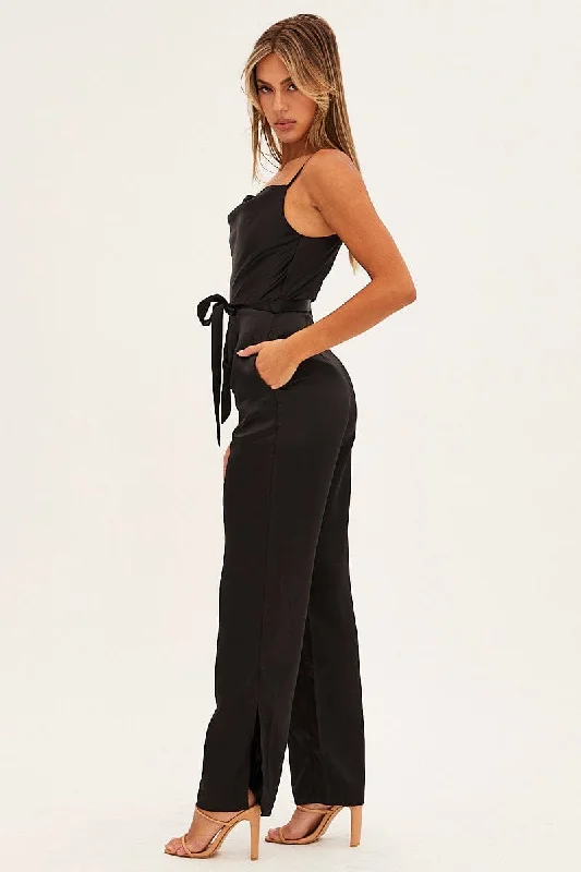 black-satin-jumpsuit-cowl-neck-belted-waist-ep1424-36nb