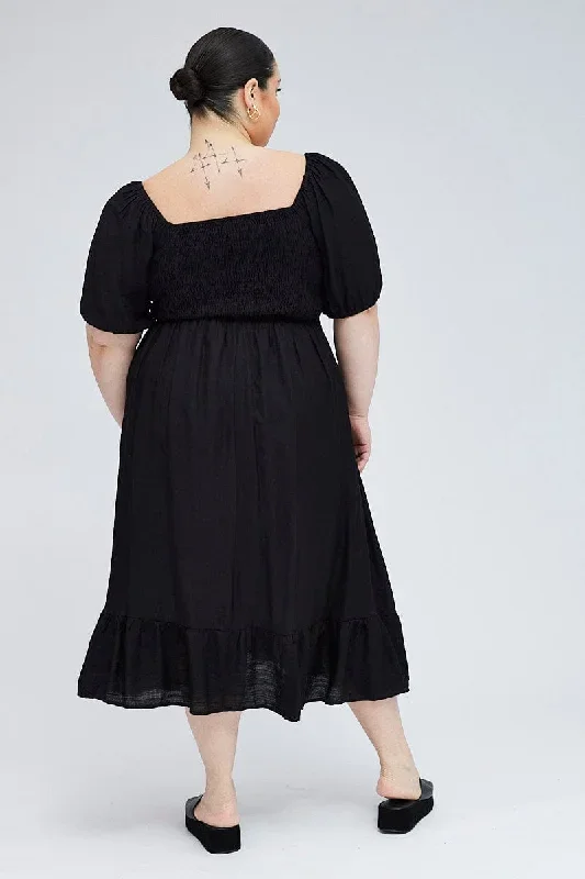 black-tie-front-midi-dress-short-puff-sleeve-split-front-ced32199a-35a-1