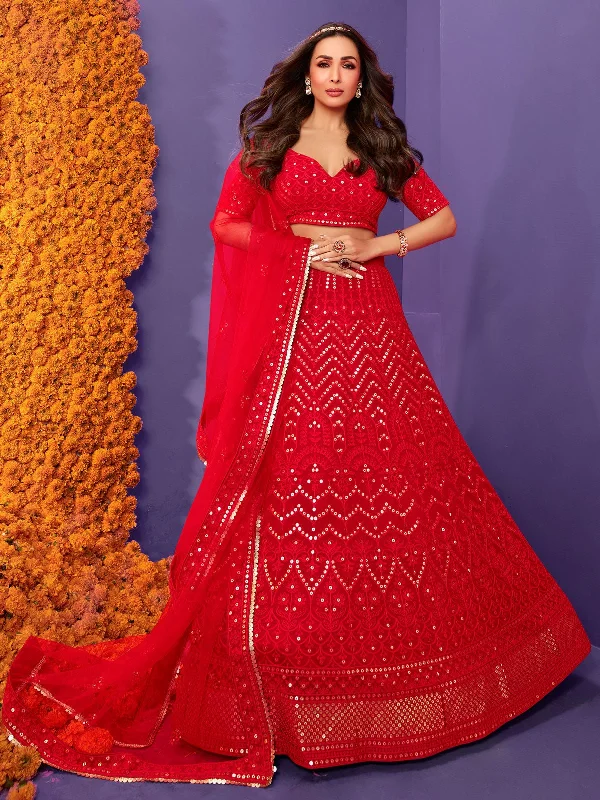 Alluring Bollywood Diva Malaika Arora Featuring Inddus Lehenga Choli