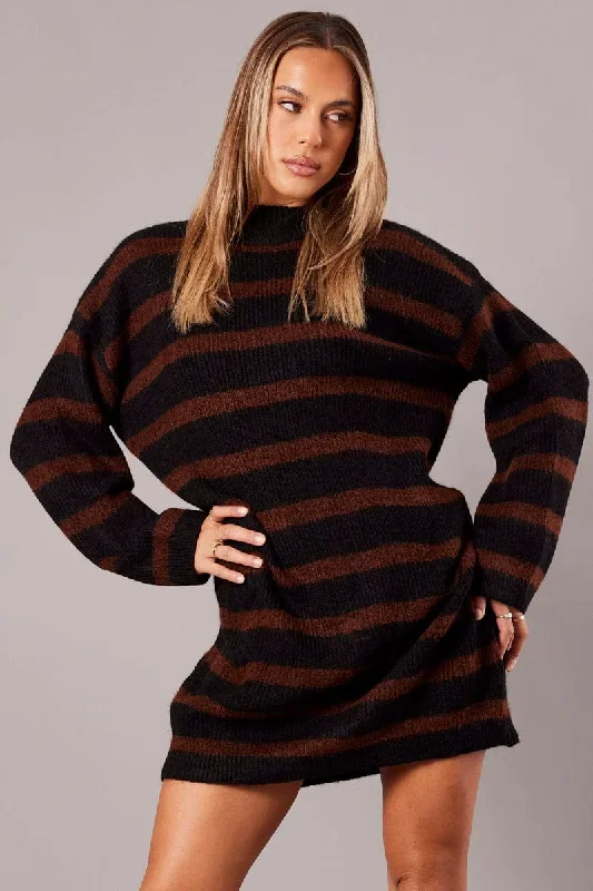 brown-stripe-knit-jumper-dress-mini-dd2057a-40wb-1