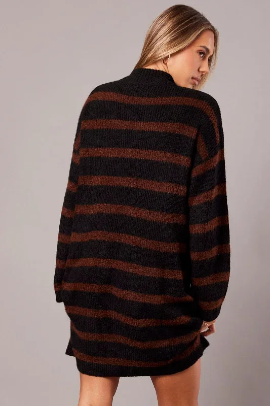 brown-stripe-knit-jumper-dress-mini-dd2057a-40wb-1