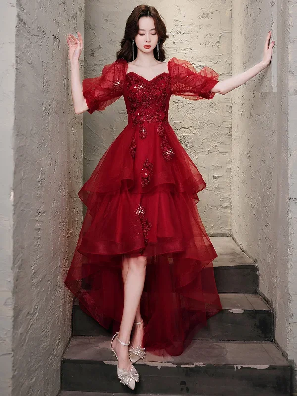 burgundy-high-low-tulle-lace-prom-dress-burgundy-evening-dress