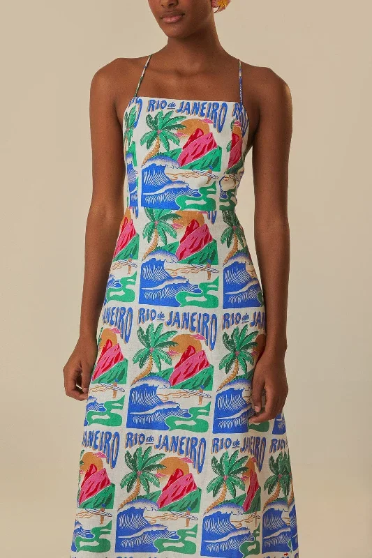 carioca-posters-off-white-midi-dress-2