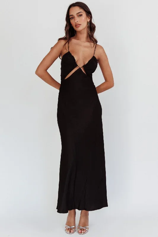 casa-nova-cut-out-string-dress-black