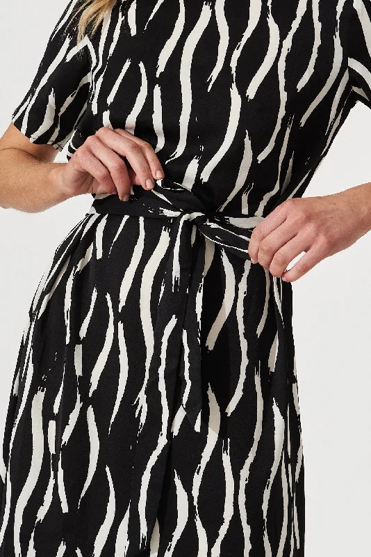 chambery-midi-dress-in-black-with-white-print