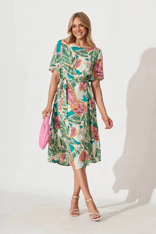 chambery-midi-dress-in-green-multi-leaf-print