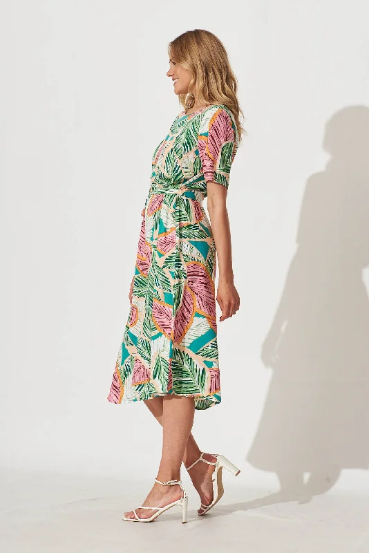 chambery-midi-dress-in-green-multi-leaf-print