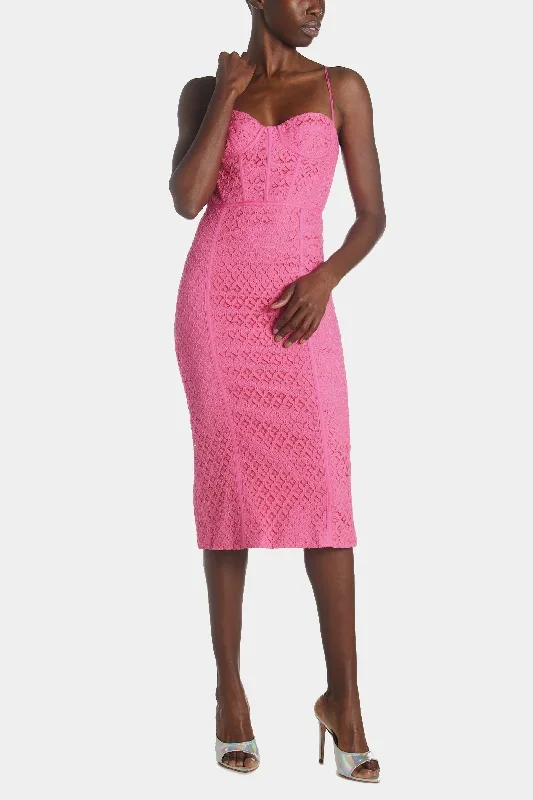 CHARLEY MIDI LACE DRESS