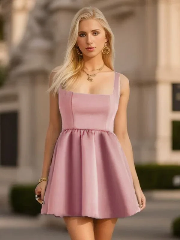 chic-square-neck-open-back-a-line-satin-homecoming-dress-cs01966