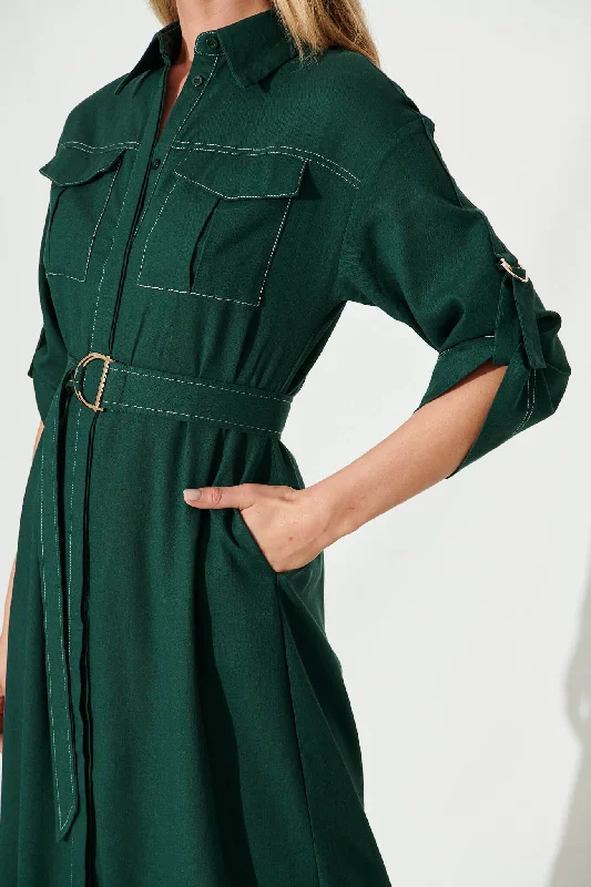 copeland-midi-shirt-dress-in-emerald-linen-blend