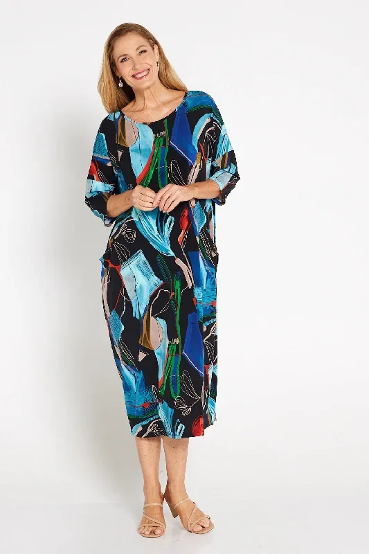 corinne-midi-dress-artist-print