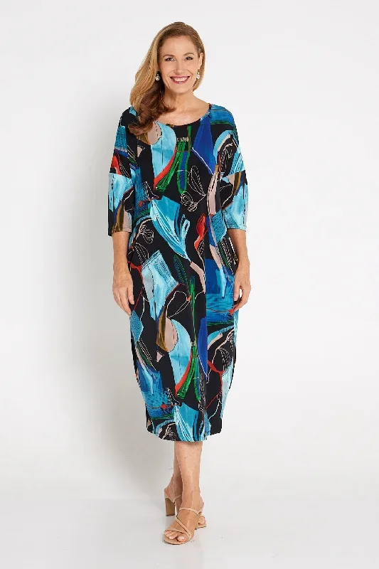 corinne-midi-dress-artist-print