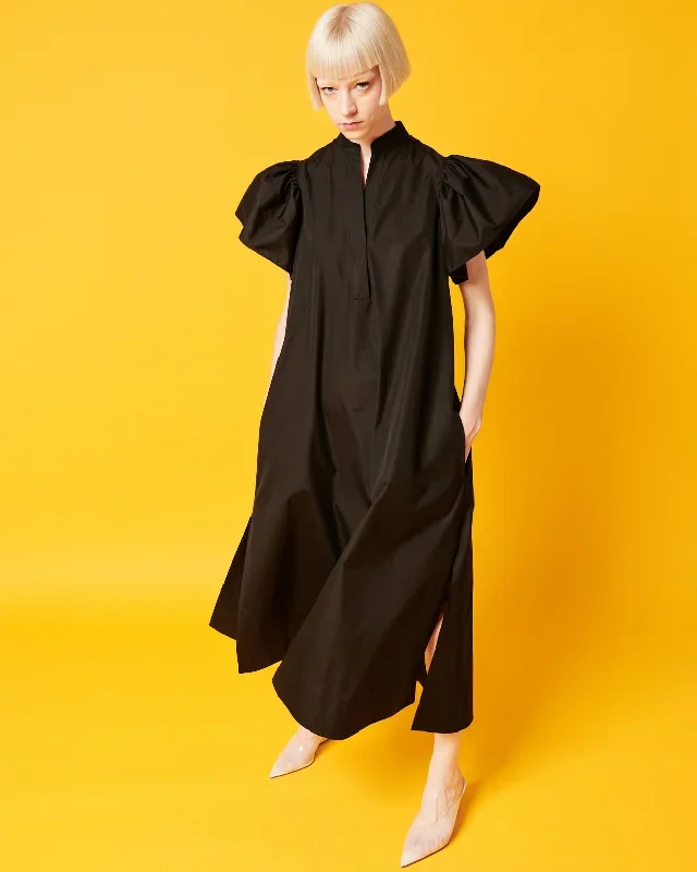 cotton-poplin-maxi-dress-black