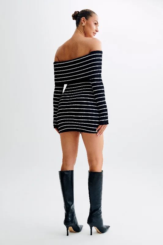 dominica-off-shoulder-knit-mini-dress-black