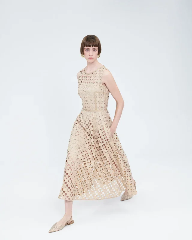 dot-cut-out-embroidery-summer-dress-sand