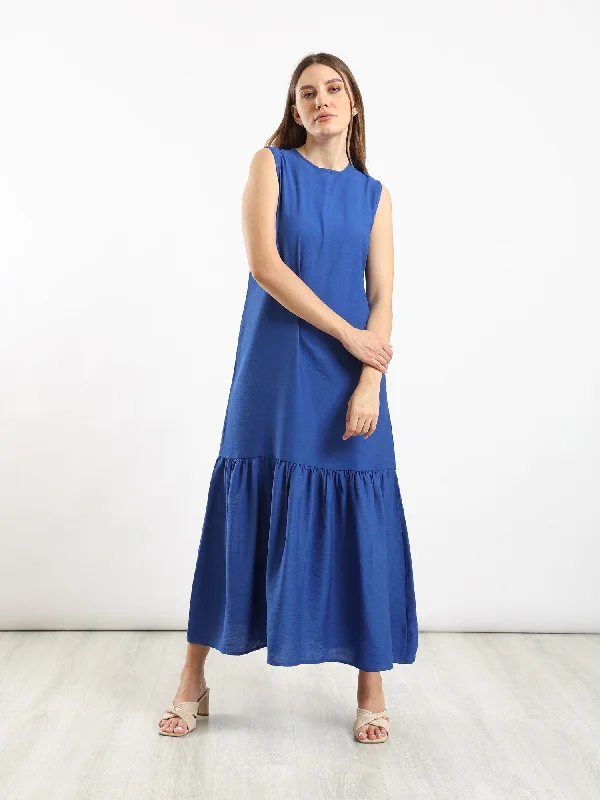 Dress - Sleeveless - Maxi Length