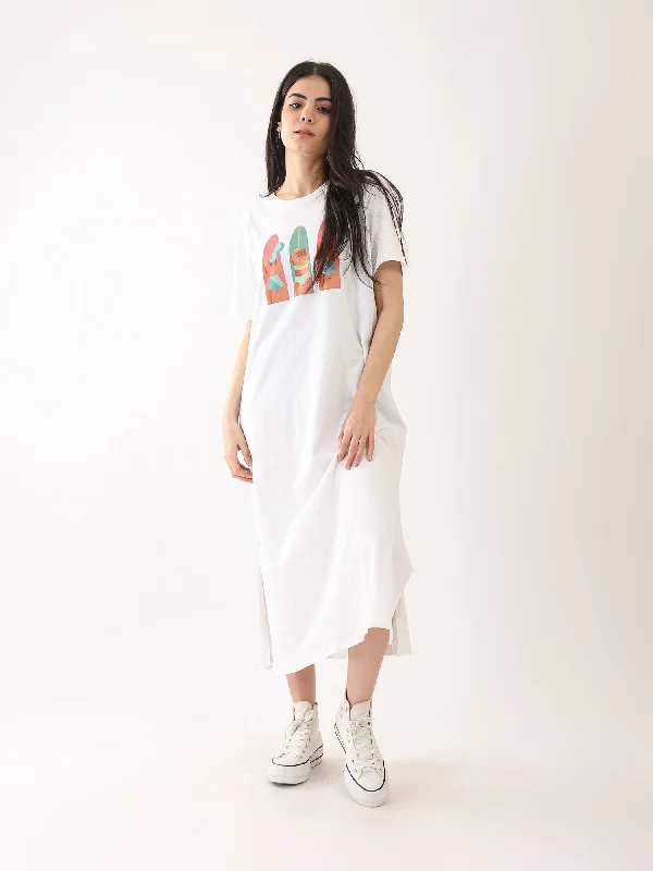 Dress T-Shirt - Printed - Half Sleeves