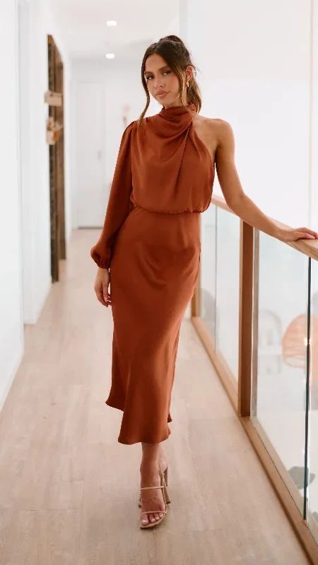 esther-one-shoulder-long-sleeve-dress-copper