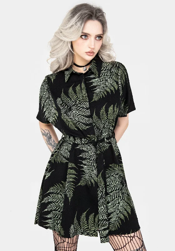 Fern Mini Shirt Dress