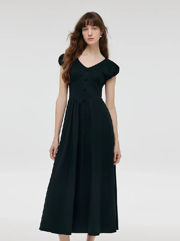 Figure Flattering Women Maxi Dress