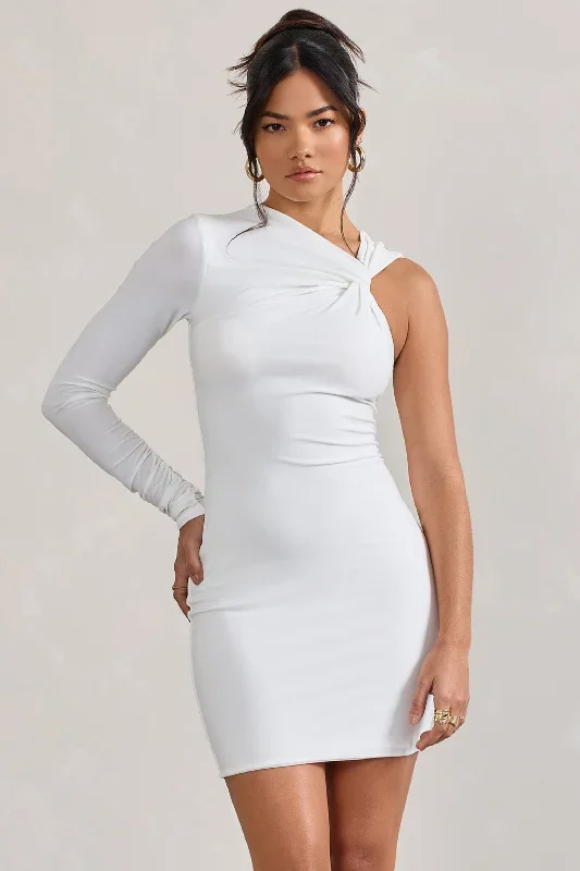 fusion-white-asymmetric-twisted-bodycon-mini-dress-cl128830005