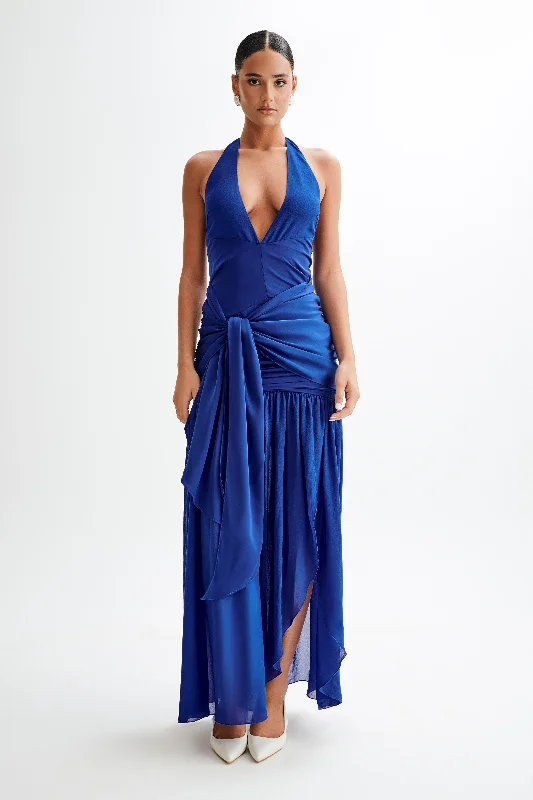 graziana-satin-chiffon-plunge-maxi-dress-cobalt-blue