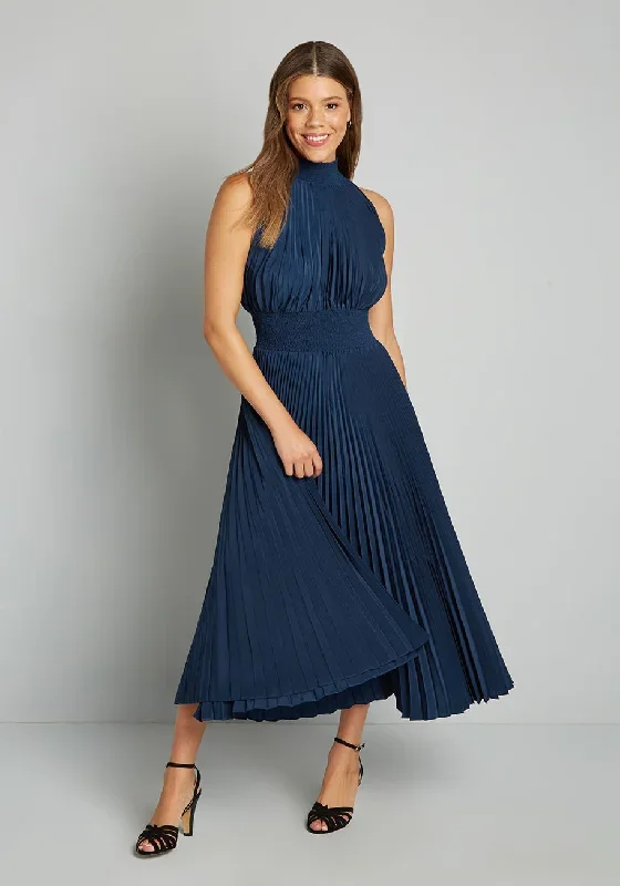 Halter My Perceptions Maxi Dress