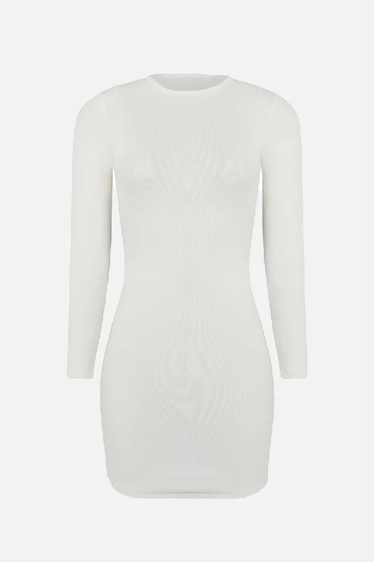 heavy-ribbed-longsleeve-mini-dress-ivory