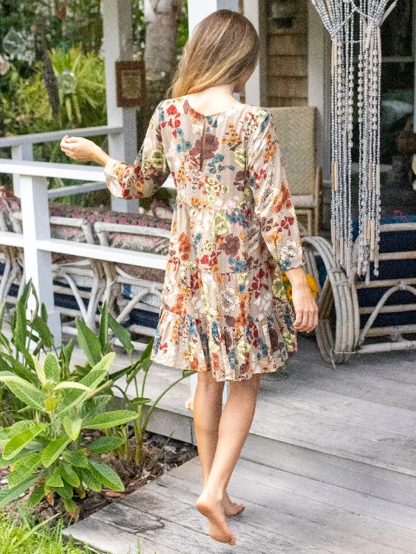 heidi-mini-dress-tan-cream-floral