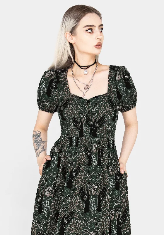 hemlock-button-front-midi-dress-green