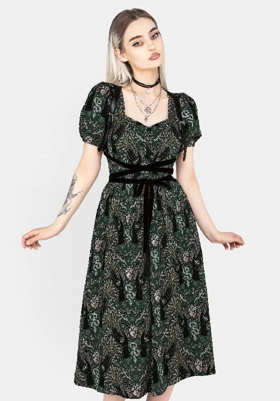 hemlock-button-front-midi-dress-green