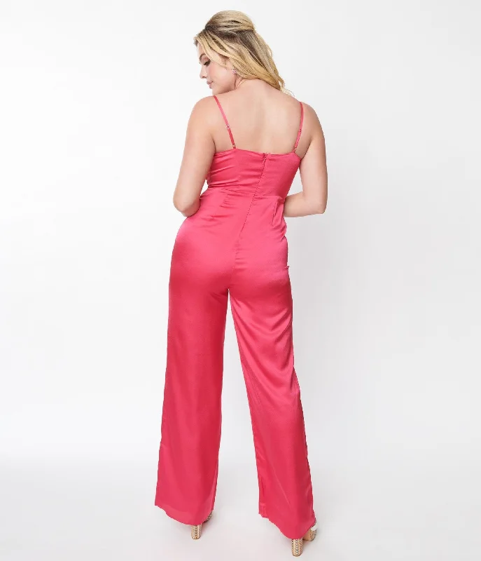 hot-pink-chateau-satin-cowl-neck-jumpsuit