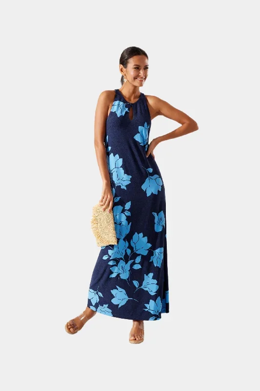 Jasmine Pacific Petals Maxi Dress