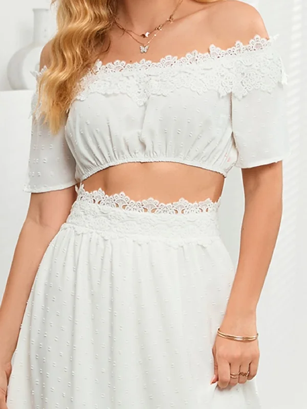 lace-detail-off-shoulder-top-and-slit-skirt-set