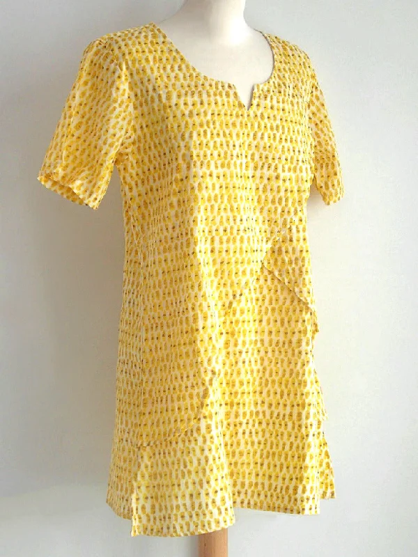 **SALE** Laguna Yellow Mini Dress