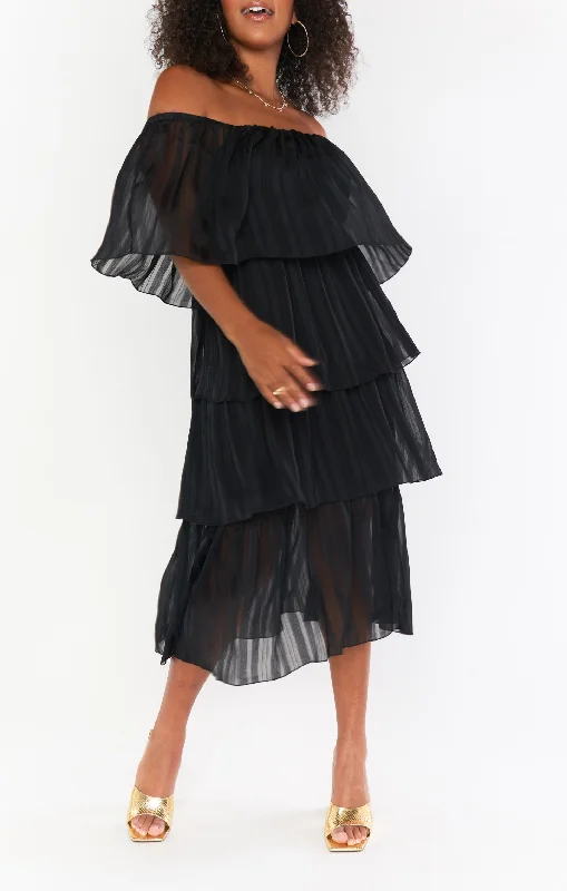 lana-midi-dress-flutter-stripe-chiffon-black