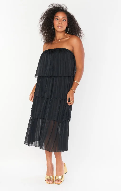 lana-midi-dress-flutter-stripe-chiffon-black