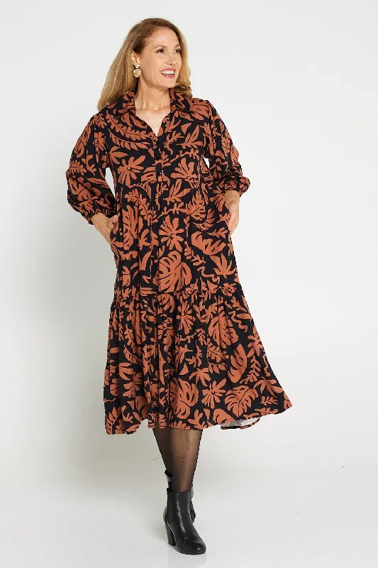 leslie-shirt-dress-rust-botanical