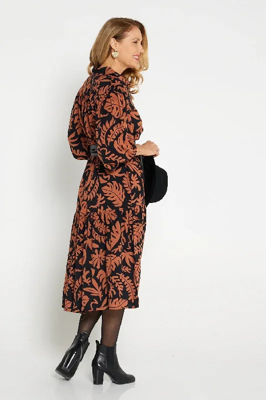 leslie-shirt-dress-rust-botanical